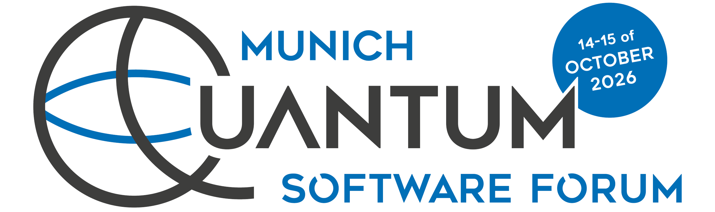 Munich Quantum Software Forum, 14–15 October 2026